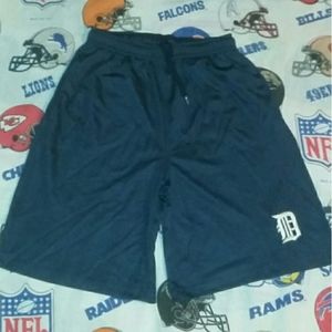 90s True Fan Detroit Tigers Basketball Shorts MLB